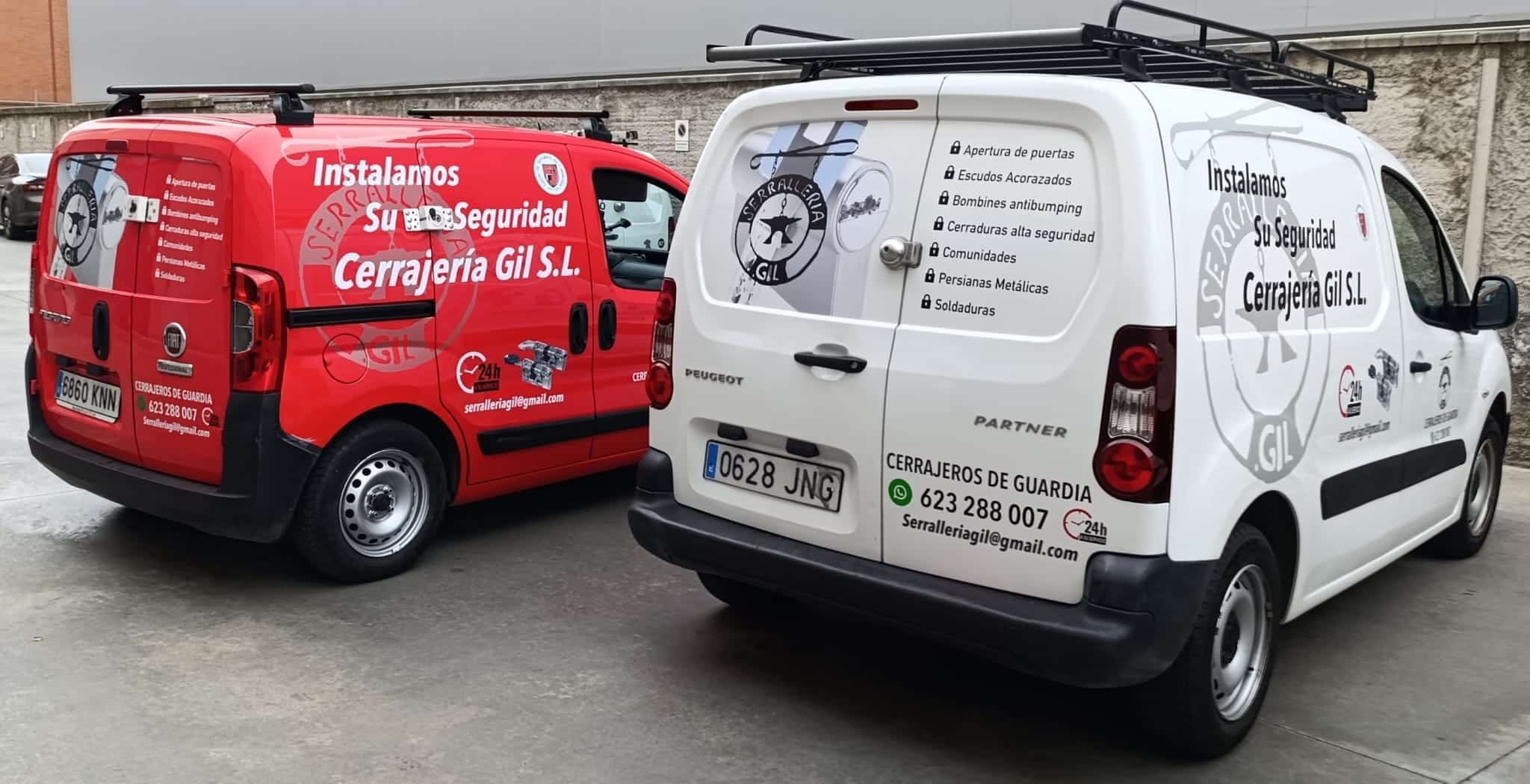 Furgoneta de Cerrajería Gil - cerrajero urgente 24h en Viladecans Furgoneta de Cerrajería Gil, cerrajero urgente 24h en Viladecans